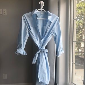 Wilfred Dress Shirt Tie Dress